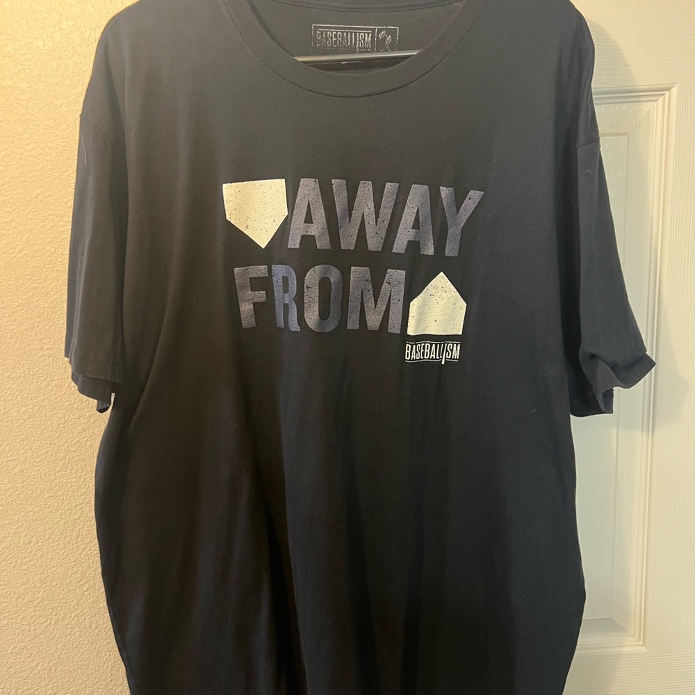 Baseballism Black Graphic Tee